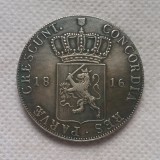 1816 Netherlands 1 Dukaat COPY COIN commemorative coins