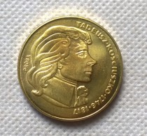 1976 Gold 500 ZL Poland - Kosciuszko Copy Coin  commemorative coins