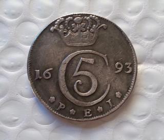 1693 NORWAY Copy Coin commemorative coins