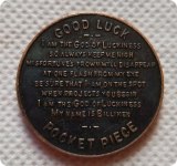 (United States - Advertising Tokens) Billiken good luck token commemorative coins copy coins medal-replica coins collectibles