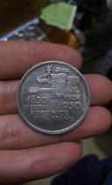 1930 POLAND 5 Zlotych - Revolution 1830 - Y# 19.1 COPY commemorative coins