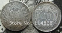 Austria 1892 20 Heller COPY commemorative coins