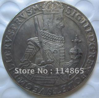 Poland : TALAR - SIGIS III (Zygmunt III) 1630 Torun COPY commemorative coins