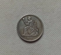 1871 (50C)Indian Headdress Half Dollar Patterns Copy Coin commemorative coins