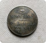 French Masonic : Mont Sinai COPY COIN-commemorative coins