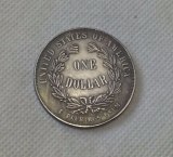 1876 $1 Sailor Head Dollar, Judd-1458, Pollock-1608, Likely Unique COPY FREE SHIPPING