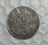 1861 Germany Prussia Silver Thaller Coronation Thaler COPY commemorative coins
