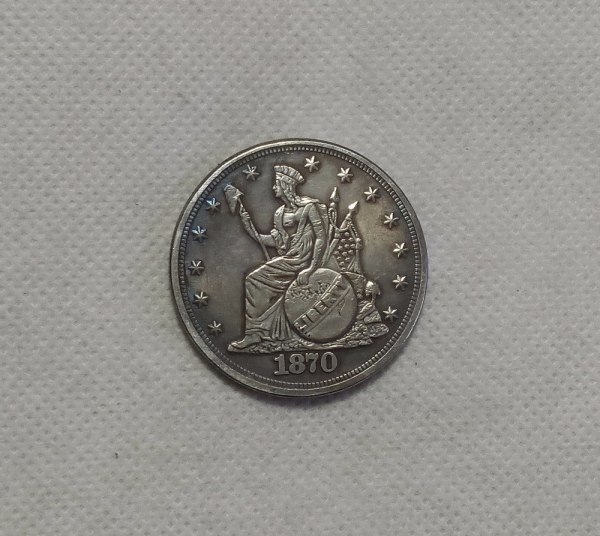 USA 1870 Indian Headdress Dollar Patterns COPY commemorative coins