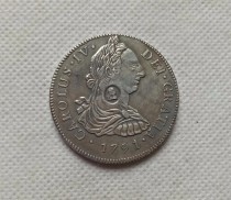 1791 Great Britain 8 Reales - George III Countermarked Coinage Copy Coin FREE SHIPPING