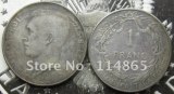 1917 Belgium 1 Francs French Legends COPY commemorative coins