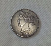 1876 $1 Sailor Head Dollar, Judd-1458, Pollock-1608, Likely Unique COPY FREE SHIPPING