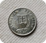 1940 Slovakia 1 Ks copy coins commemorative coins