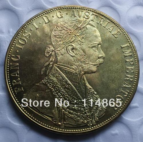 Us 2 8 1915 Austria 4 Ducat Gold Copy Coin Commemorative Coins M Dashumiaocoin Com