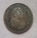 1808 Scotland Retro Pattern Crown Pewter George III COPY COIN commemorative coins
