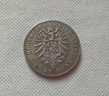 1888 German states (Prussia)5 Mark - Wilhelm II COPY COIN commemorative coins-replica coins medal coins collectibles