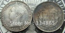 PORTUGAL 500 REIS 1850 COIN COPY FREE SHIPPING
