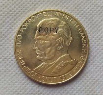 1979 Yugoslavia 5000 Dinara Mediterranean Games COPY COIN commemorative coins