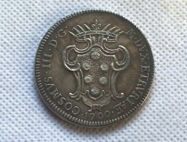 1700 Italy 1 Pezza Della Rosa Cosimo III Silver Copy Coin commemorative coins
