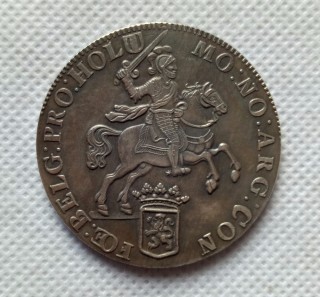 1756 Dutch Republic (Holland) 1 Ducaton COPY COIN commemorative coins