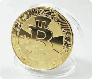 Gold Plated 2017 Bitcoin Litecoin Ripple Dash Coins Commemorative Coins Art Collection