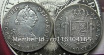 Chile 1781 DA 4 Reales COPY commemorative coins