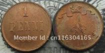 FINLAND 1 PENNI 1882