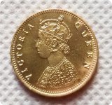1870 INDIA FIVE RUPEES copy coins commemorative coins-replica coins medal coins collectibles badge