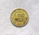 1862 British India VICTORIA QUEEN  Copy Coin commemorative coins
