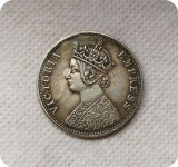 1891,1892 Indian states and kingdoms  1 Rupee - Victoria COPY COIN-replica coins collectibles