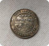 1891,1892 Indian states and kingdoms  1 Rupee - Victoria COPY COIN-replica coins collectibles