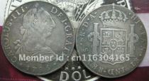 Chile 1785 DA 8 Reales COPY commemorative coins
