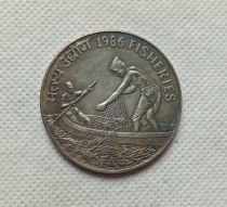 1986 India 100 Rupees Copy Coin commemorative coins