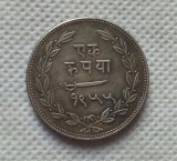 1895 India-Princely state of Baroda 1 Rupee Sayaji Rao III COPY COIN commemorative coins