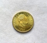 1835 East British India Company Gold Copy Coin commemorative coins