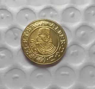 Ducat Albrecht Von Wallendstein Bohemia Copy Coin commemorative coins
