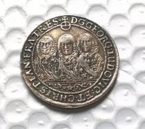 THALER-1652-GEORGIVS-LUDOVIC-CHRISTIAN Copy Coin commemorative coins