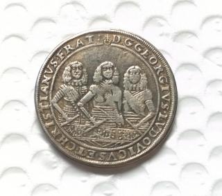 THALER-1659-GEORGIVS-LUDOVIC-CHRISTIAN Copy Coin commemorative coins