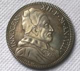 1698 Pope Medal Vatican Copy Coin commemorative coins