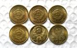 6 X 5 KOPEKS COIN( 1927.1933.1934.1935.1947)COPY commemorative coins