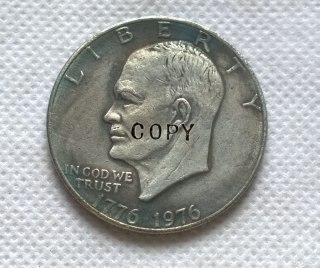 1776-1976 Eisenhower Dollar COPY commemorative coins-replica coins medal coins collectibles