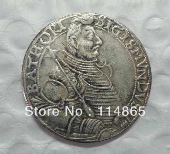COPY REPLICA European Medieval 1593 Ducat Nostra Coin
