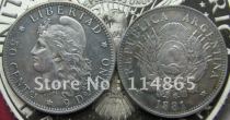 ARGENTINA 1881 50 CENTAVOS COPY commemorative coins