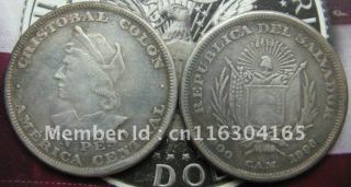 1896 EL SALVADOR 1 PESO(Colon) COPY commemorative coins