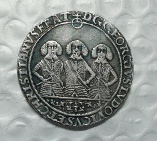 THALER-1657-GEORGIVS-LUDOVIC-CHRISTIAN Copy Coin commemorative coins