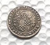 THALER-1652-GEORGIVS-LUDOVIC-CHRISTIAN Copy Coin commemorative coins