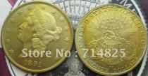 COPY REPLICA 1891-CC $20 Liberty Double Eagle