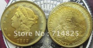 COPY REPLICA 1892-CC $20 Liberty Double Eagle