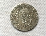 1807 Giuseppe Buanoparte AR 120 Grana Silver Copy Coin commemorative coins