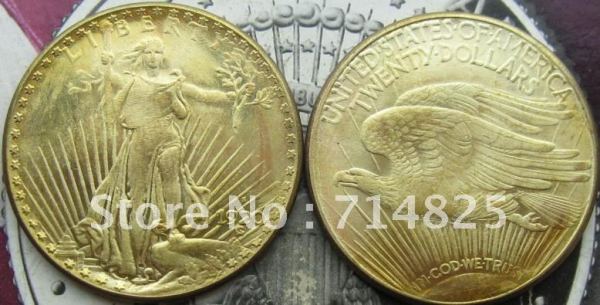 COPY REPLICA 1920-S Gold $20 Saint Gaudens Double Eagle