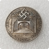 Type #24_1938 German WW2 Commemorative COIN COPY FREE SHIPPING